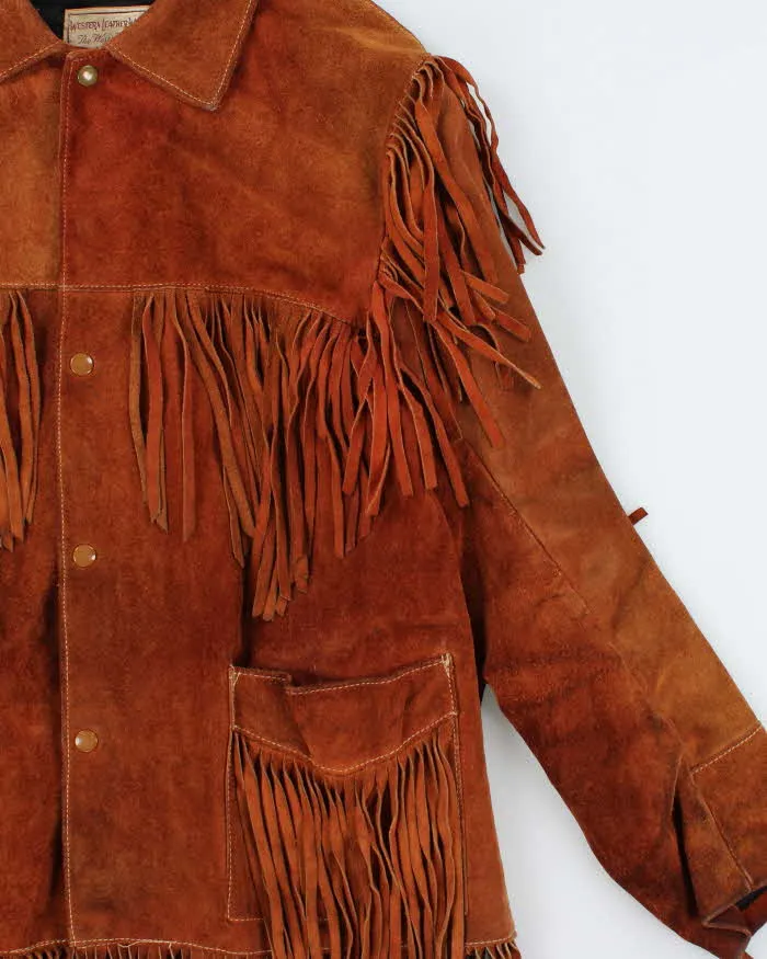 Vintage 1960s Western Leather Wear Suede Tassel Jacket - L sold by Rokit product image thumbnail 3
