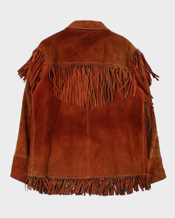 Vintage 1960s Western Leather Wear Suede Tassel Jacket - L sold by Rokit product image thumbnail 2