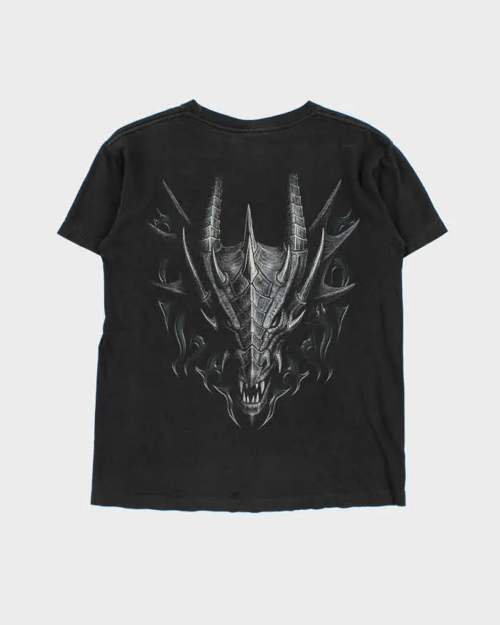 Vintage 1990s Wild Single Stitch Dragon Crewneck T-Shirt - M sold by Rokit product image thumbnail 2