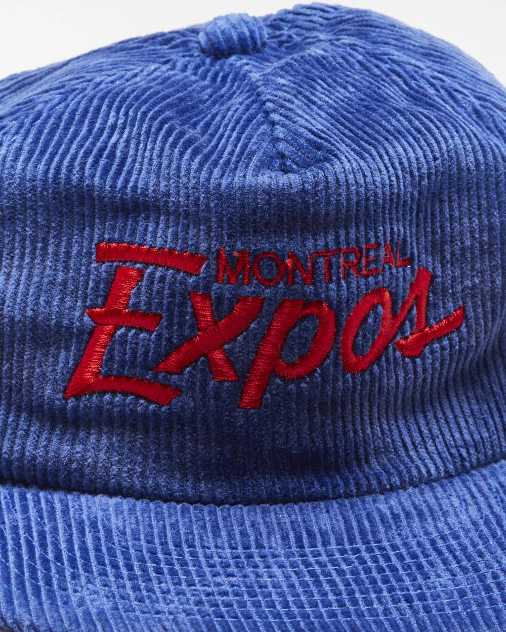 Vintage 1980s McGregor MLB Corduroy Montreal Expos Baseball Cap - OS sold by Rokit product image thumbnail 3