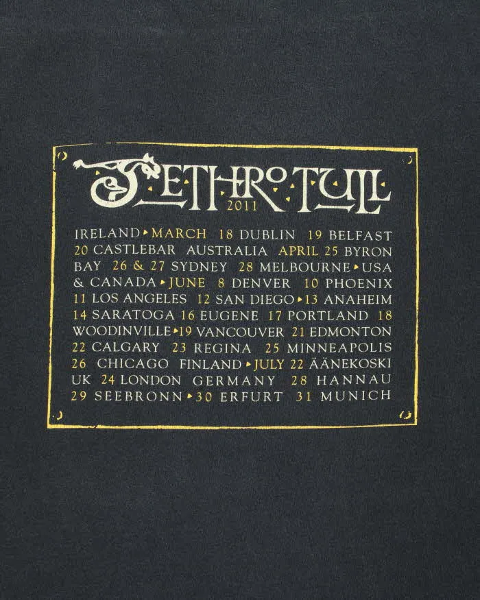 Vintage 2011 Jethro Tull Tour Alstyle Crewneck T-Shirt - XL sold by Rokit product image thumbnail 5