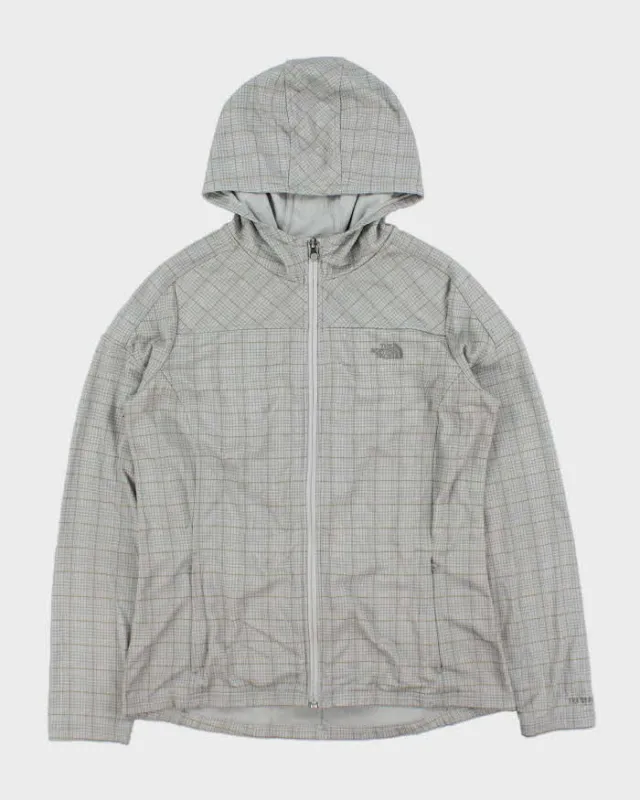 Vintage The North Face Checked Full-zip Hooded Fleece - L sold by Rokit