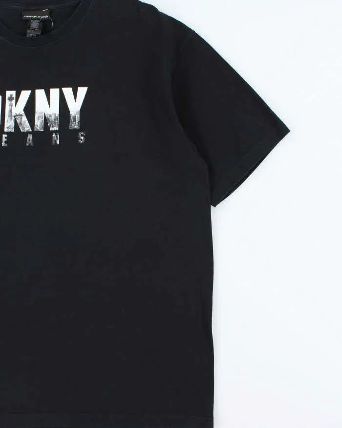 Vintage Y2K 00s DKNY Jeans Spell Out NYC Heavyweight Crewneck T-Shirt - XL sold by Rokit product image thumbnail 3