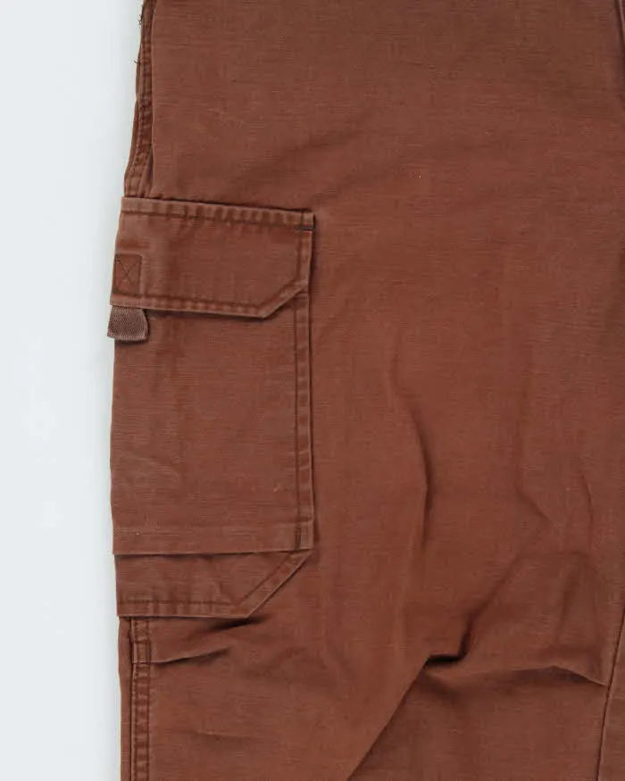 Vintage Y2K 00s Alpha Industries Wide Leg Cargo Trousers - W34 L30 sold by Rokit product image thumbnail 5