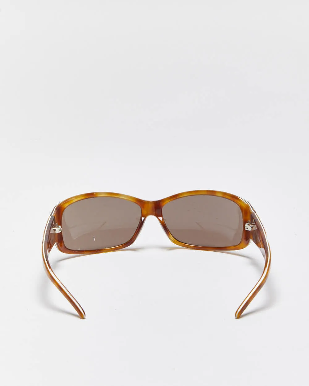 Vintage Y2k 00s Dolce & Gabbana Tortoise Shell Sunglasses sold by Rokit product image thumbnail 4