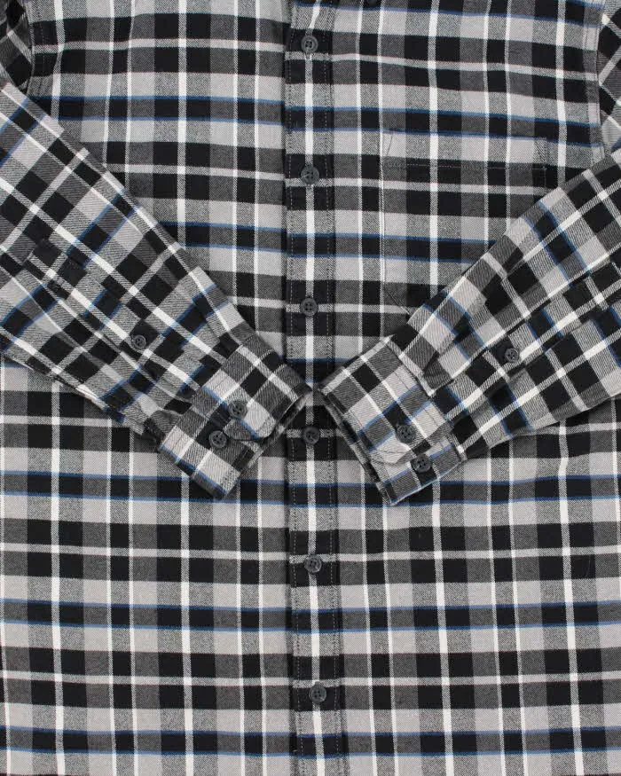 Vintage Eddie Bauer Plaid Classic Fit Long Sleeve Flannel Shirt - M sold by Rokit product image thumbnail 4