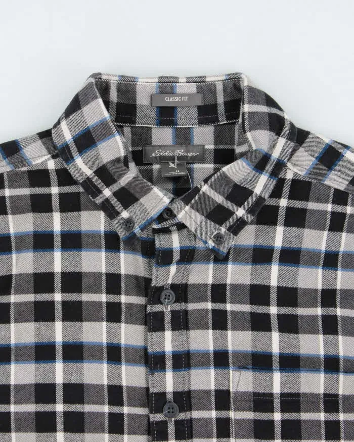 Vintage Eddie Bauer Plaid Classic Fit Long Sleeve Flannel Shirt - M sold by Rokit product image thumbnail 5