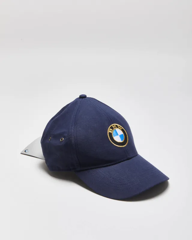 DSWT Vintage BMW Classic Leather Strap Baseball Cap - OS made by Rokit
