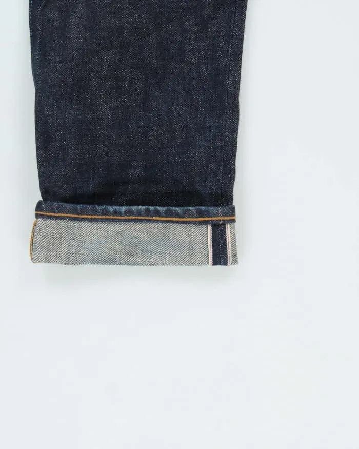 Japan Blue Selvedge Raw Denim Slim Fit Jeans - W32 L32 sold by Rokit product image thumbnail 5