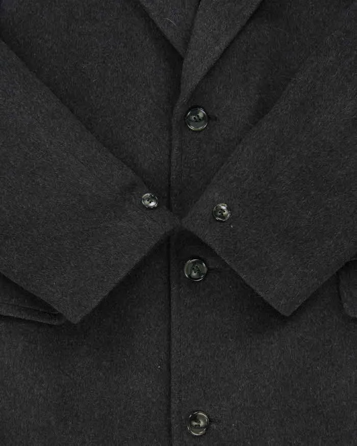 Vintage 1990s Givenchy Monsieur Cashmere Wool Overcoat - M sold by Rokit product image thumbnail 4