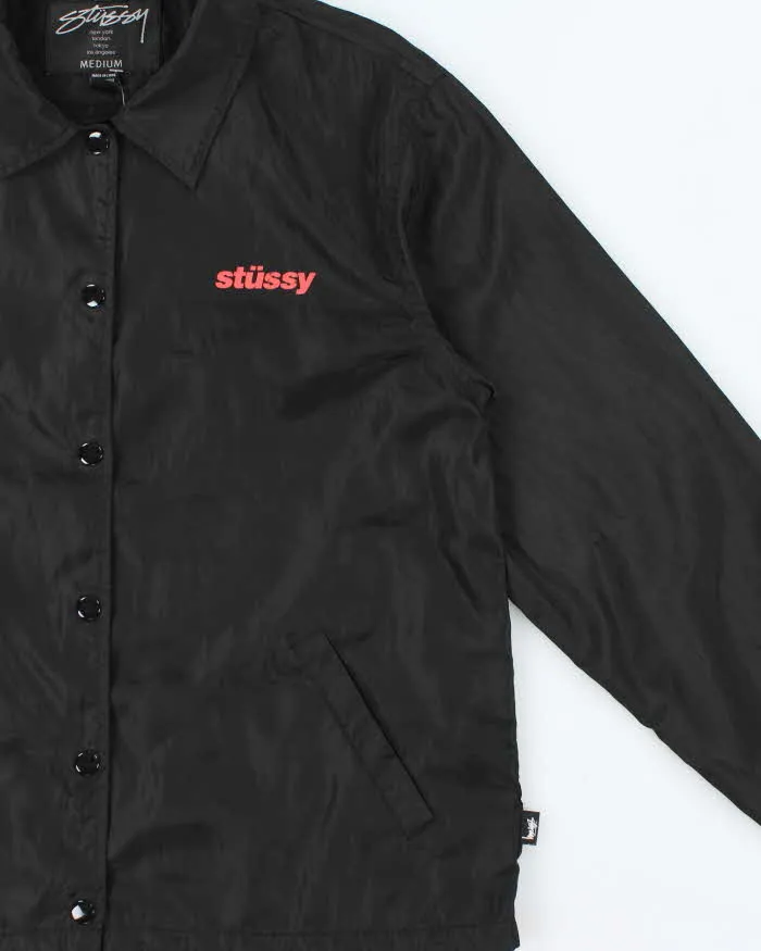 Vintage Stussy Women's Graphic Logo Coach Jacket - M sold by Rokit product image thumbnail 3