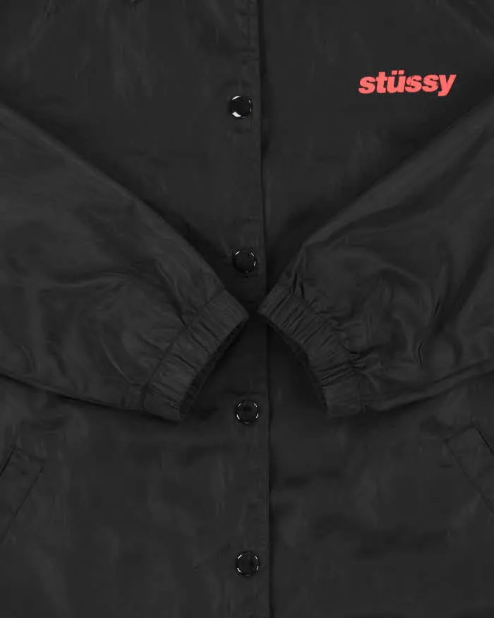 Vintage Stussy Women's Graphic Logo Coach Jacket - M sold by Rokit product image thumbnail 5