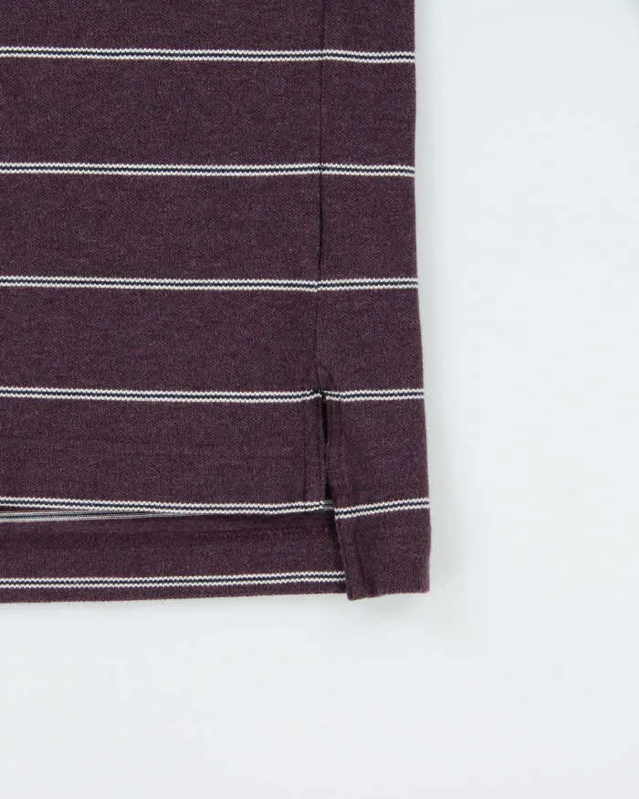 Vintage Y2K 00s Tommy Hilfiger Striped Long Sleeve Rugby Shirt - M sold by Rokit product image thumbnail 5