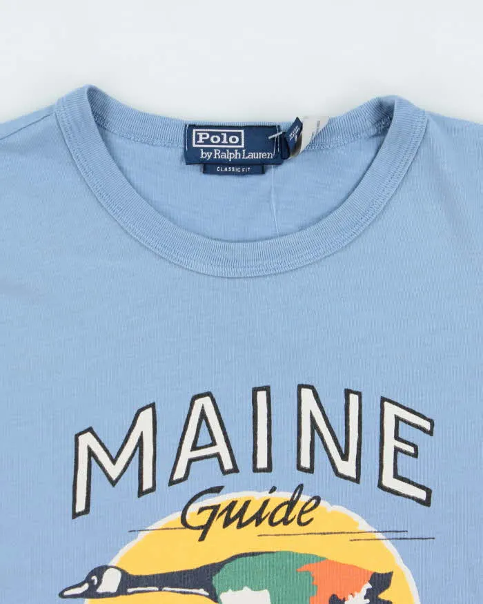 Vintage Polo Ralph Lauren Sportsman Maine Crewneck T-Shirt - XXL sold by Rokit product image thumbnail 5