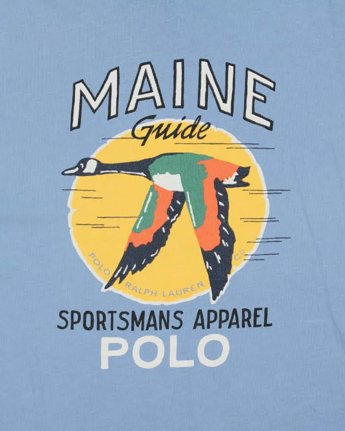 Vintage Polo Ralph Lauren Sportsman Maine Crewneck T-Shirt - XXL sold by Rokit product image thumbnail 4