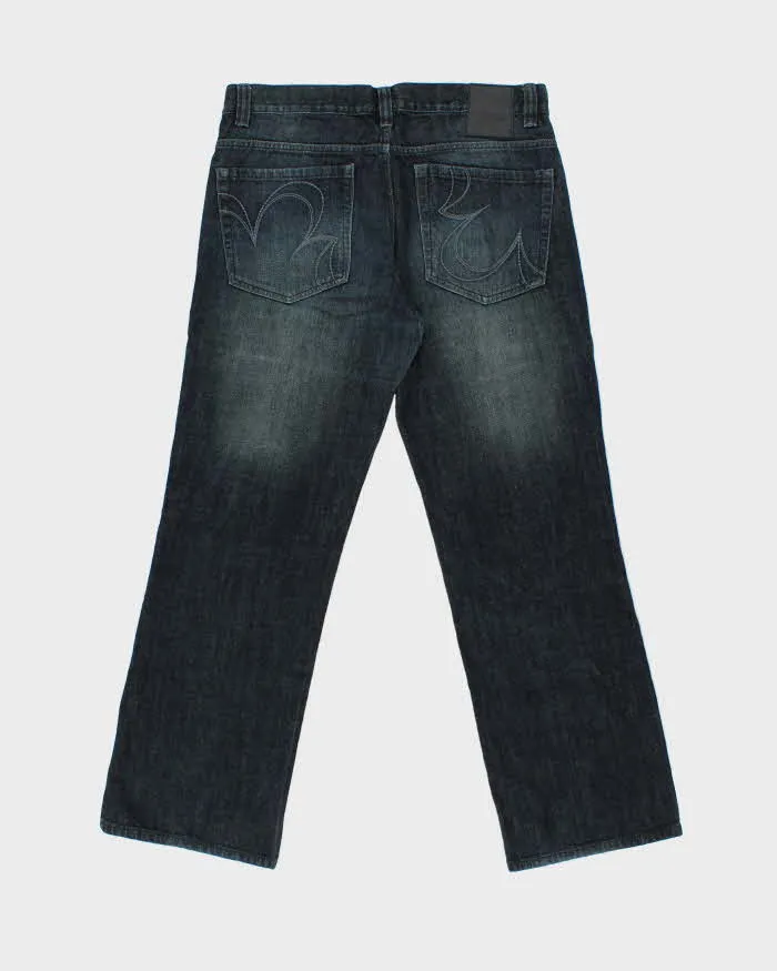 Vintage Y2K 00s Marc Ecko Indigo Denim Bootcut Jeans - W36 L29 sold by Rokit product image thumbnail 2