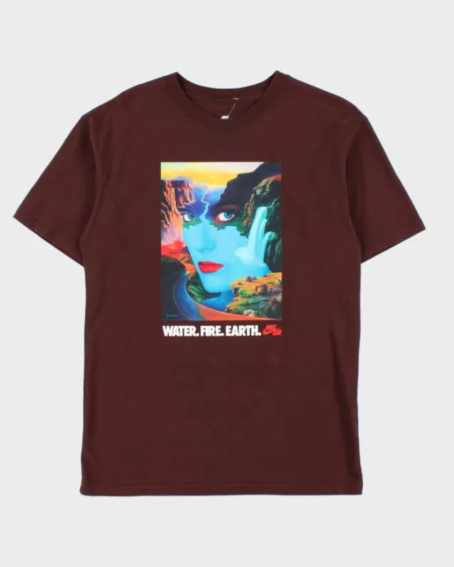 Nike Air Jim Warren Mother Nature Graphic Crewneck T-Shirt - S sold by Rokit