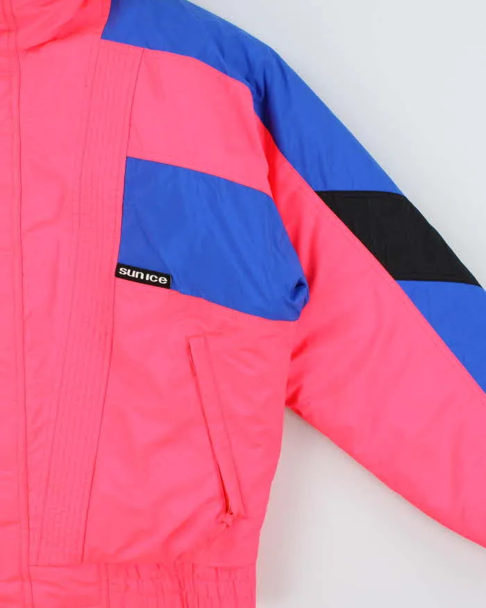 Vintage 1991 Sun Ice Illuminous Pink Ski Gratuitement Jacket - L sold by Rokit product image thumbnail 3
