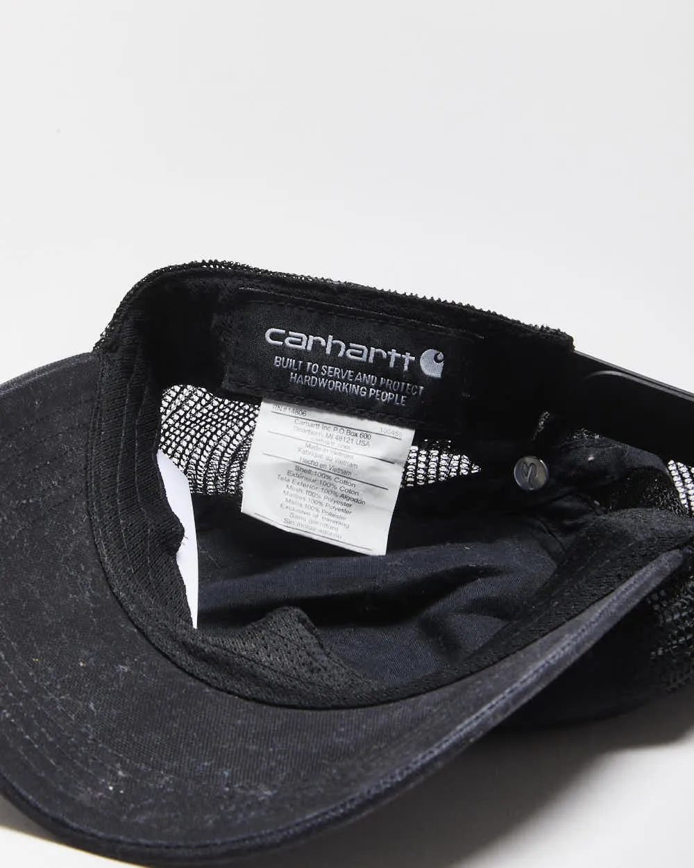 Vintage Carhartt Snapback Trucker Cap - OS sold by Rokit product image thumbnail 4