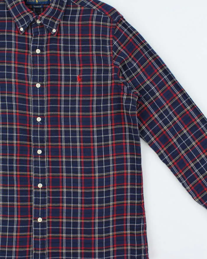 Vintage Polo Ralph Lauren Plaid Classic Fit Long Sleeve Flannel Shirt - M sold by Rokit product image thumbnail 3