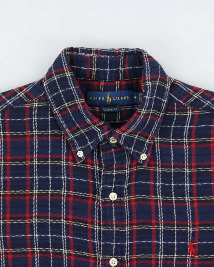 Vintage Polo Ralph Lauren Plaid Classic Fit Long Sleeve Flannel Shirt - M sold by Rokit product image thumbnail 5