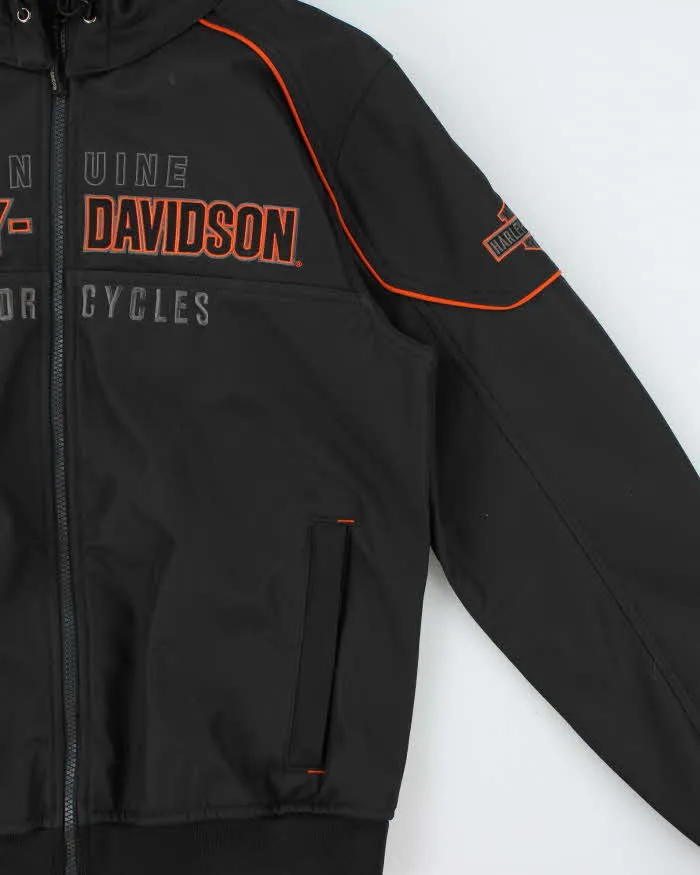 Vintage Harley Davidson Idyll Waterproof Shell Hooded Biker Jacket - M sold by Rokit product image thumbnail 3