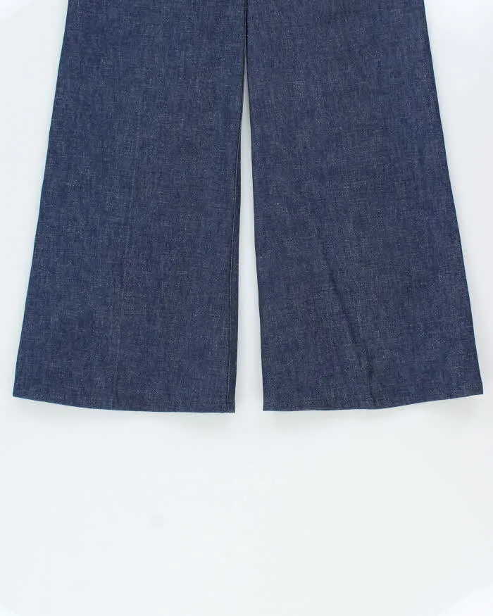 DSWT Vintage 1970s Levi's Shipmates Big E Raw Denim Women's High Waisted Flared Bell Bottom Jeans - W28 L37 sold by Rokit product image thumbnail 5