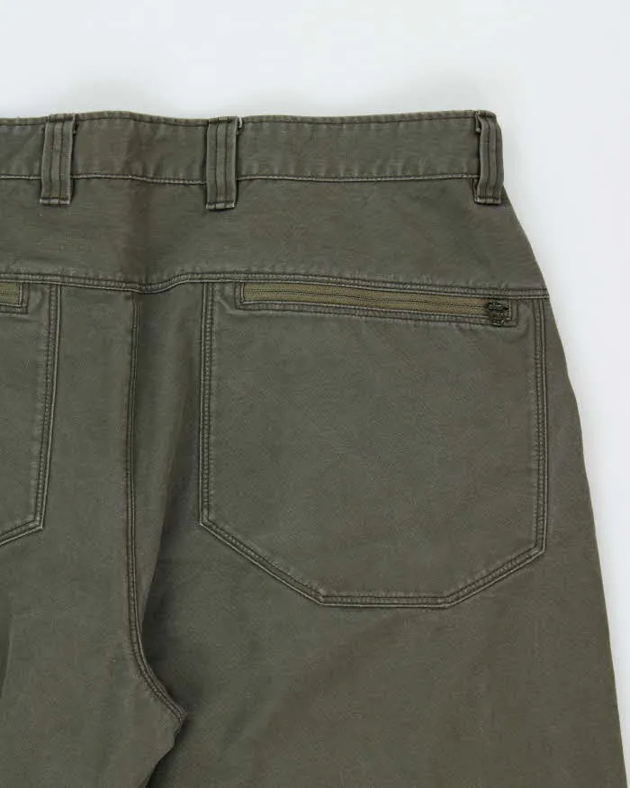 Vintage Arc'teryx Khaki Wide Leg Tech Trousers - W34 L32 sold by Rokit product image thumbnail 4