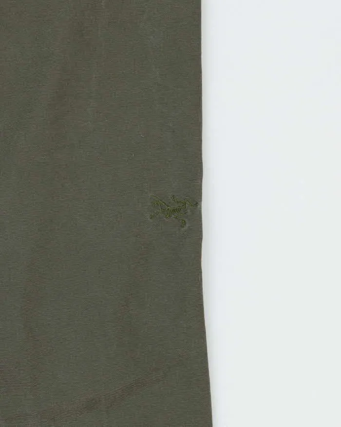 Vintage Arc'teryx Khaki Wide Leg Tech Trousers - W34 L32 sold by Rokit product image thumbnail 5