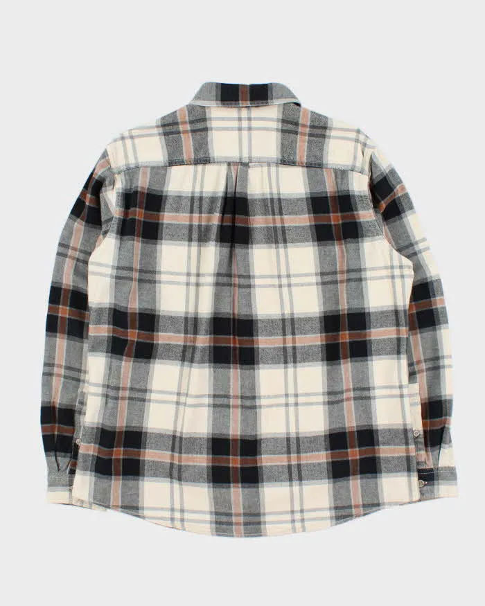 Vintage Eddie Bauer Plaid Classic Fit Long Sleeve Flannel Shirt - L sold by Rokit product image thumbnail 2