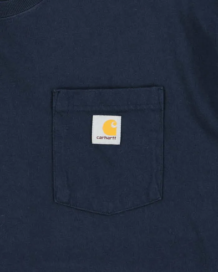 Vintage Carhartt Heavyweight Original Fit Crewneck Pocket T-Shirt - XL sold by Rokit product image thumbnail 4