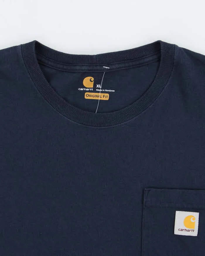 Vintage Carhartt Heavyweight Original Fit Crewneck Pocket T-Shirt - XL sold by Rokit product image thumbnail 5