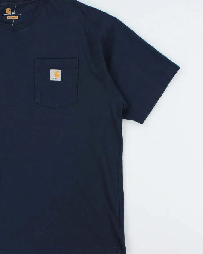 Vintage Carhartt Heavyweight Original Fit Crewneck Pocket T-Shirt - XL sold by Rokit product image thumbnail 3