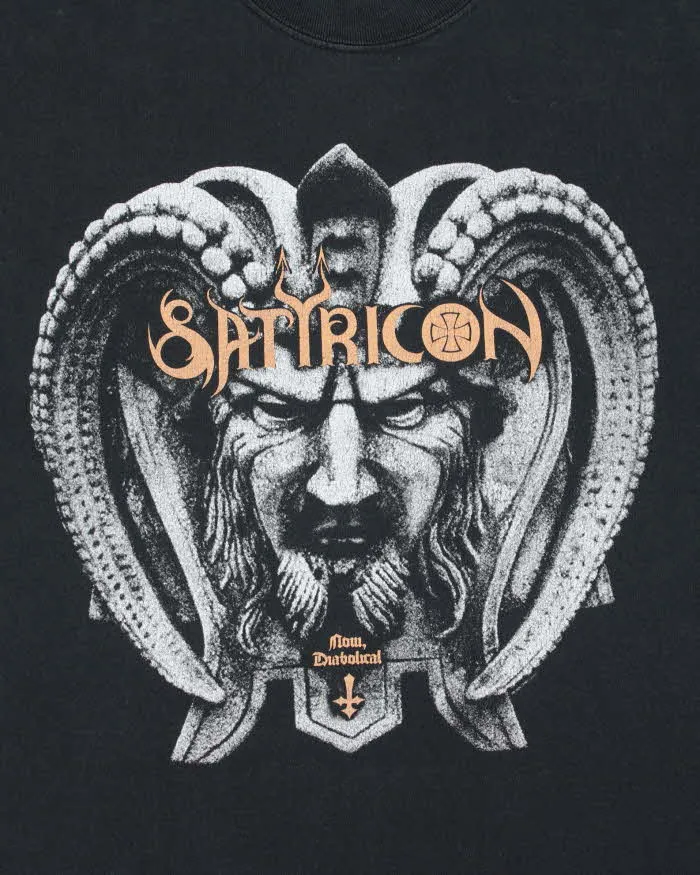Vintage 2005 Satyricon Now Diabolical Heavyweight Gildan Crewneck T-Shirt - L sold by Rokit product image thumbnail 4
