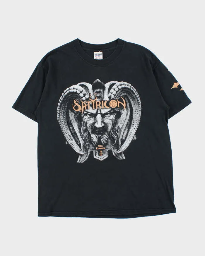 Vintage 2005 Satyricon Now Diabolical Heavyweight Gildan Crewneck T-Shirt - L sold by Rokit