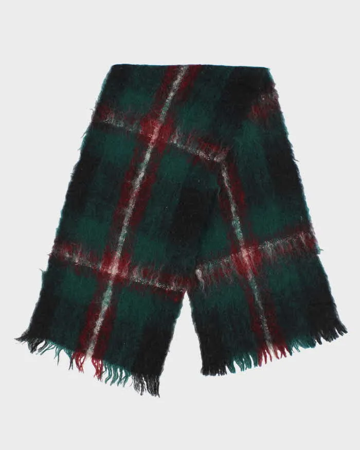 Vintage 1980s Haxap Mohair Wool Tartan Scarf sold by Rokit product image thumbnail 2