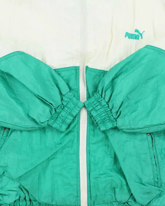 Vintage 1980s Puma Two-Tone Shell Track Jacket - M sold by Rokit product image thumbnail 4