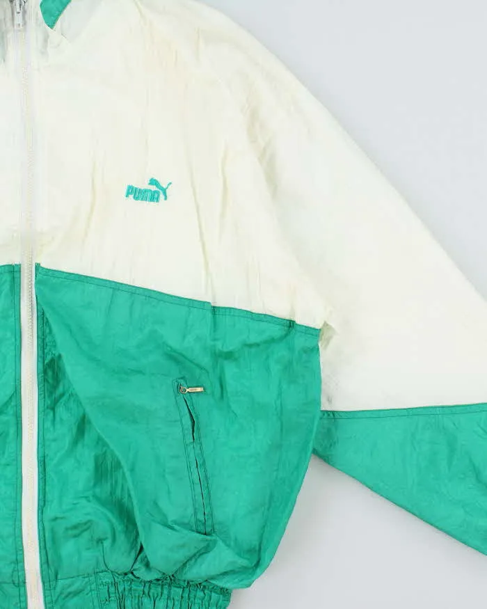 Vintage 1980s Puma Two-Tone Shell Track Jacket - M sold by Rokit product image thumbnail 3