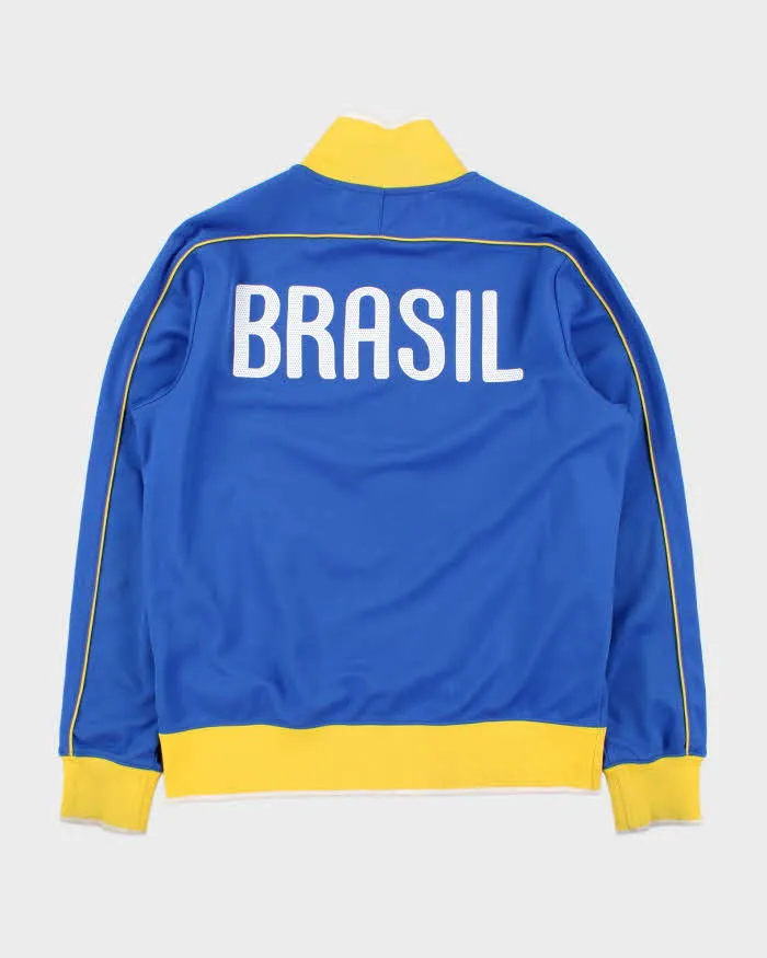 Vintage Y2K 00s Nike Brasil CBF Away Football Track Jacket - M sold by Rokit product image thumbnail 2