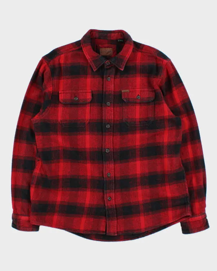 Vintage Orvis Heavyweight Flannel Shirt - L sold by Rokit