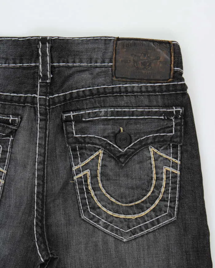 Vintage Y2K 00s True Religion Ricky Flap Straight Leg Jeans - W38 L33 sold by Rokit product image thumbnail 4