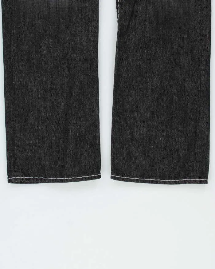 Vintage Y2K 00s True Religion Ricky Flap Straight Leg Jeans - W38 L33 sold by Rokit product image thumbnail 5