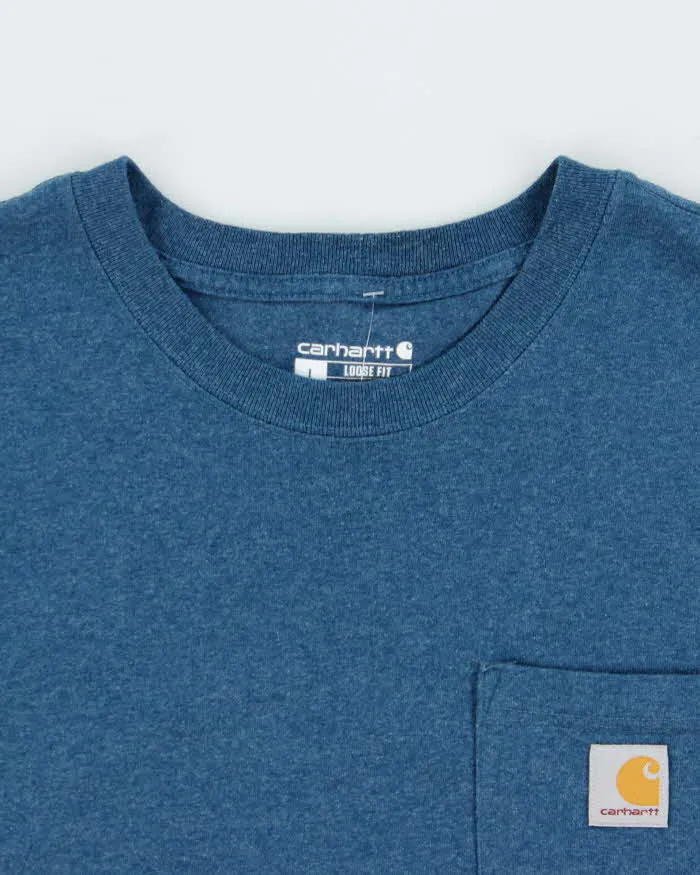 Vintage Carhartt Loose Fit Crewneck Pocket T-Shirt - L sold by Rokit product image thumbnail 5