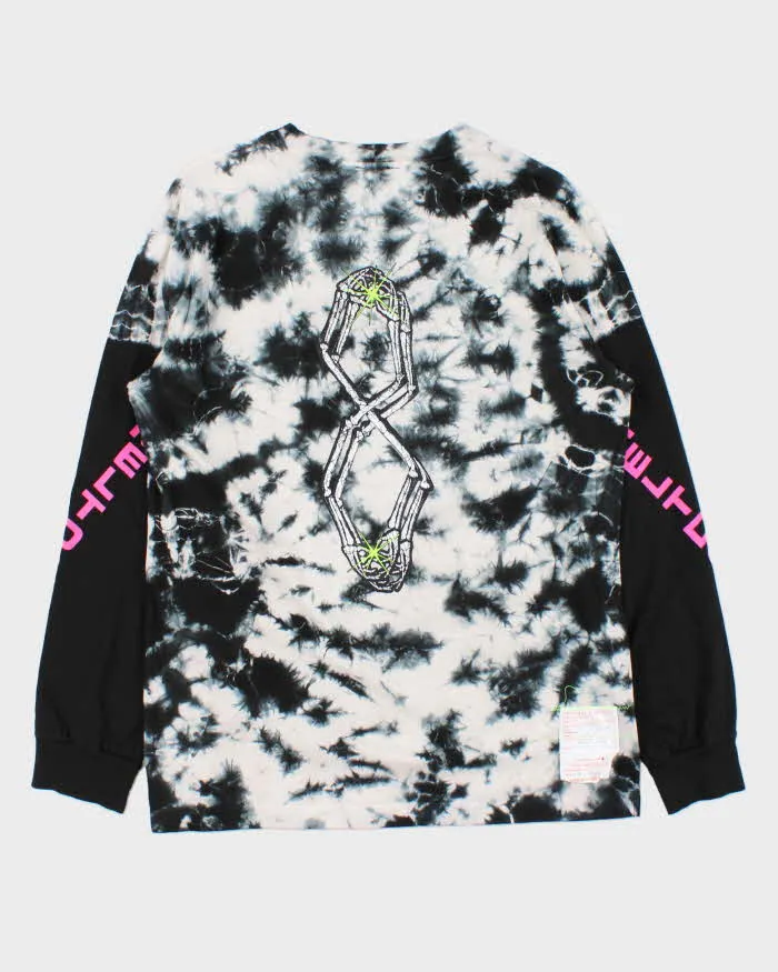 SS2020 Diesel Tie-Dye Meltdownn Long Sleeve Crewneck T-Shirt - S sold by Rokit product image thumbnail 2