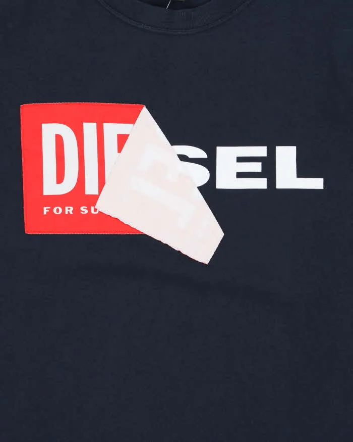 Vintage Diesel Peel Spell Out Crewneck T-Shirt - S sold by Rokit product image thumbnail 4