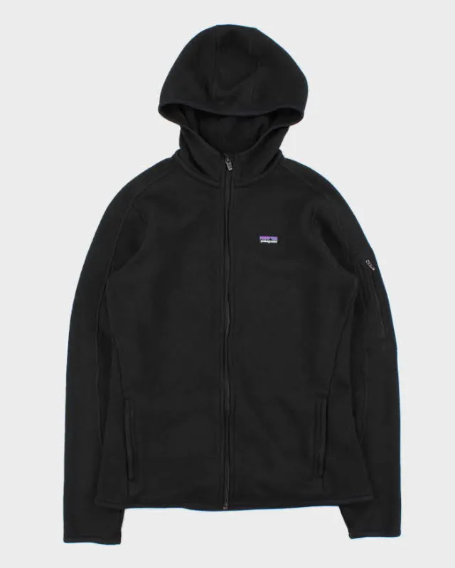 Vintage Patagonia Sherpa Lined Women's Full-Zip Hooded Fleece - L sold by Rokit