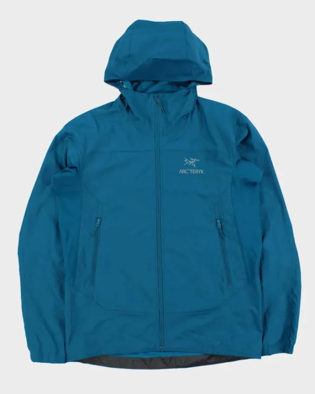 Vintage Arc'teryx Tenquille Teal Lightweight Hooded Windbreaker Jacket - M sold by Rokit
