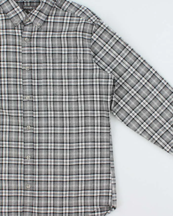 Vintage Eddie Bauer Plaid Relaxed Fit Long Sleeve Flannel Shirt - M sold by Rokit product image thumbnail 3