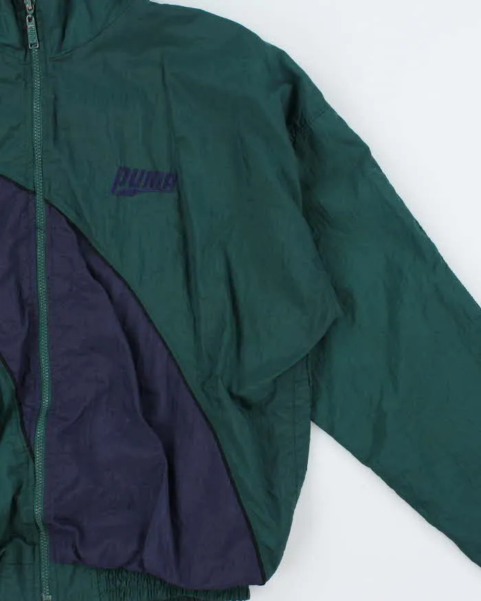 Vintage 1990s Puma Two-Tone Shell Windbreaker Jacket - L sold by Rokit product image thumbnail 3