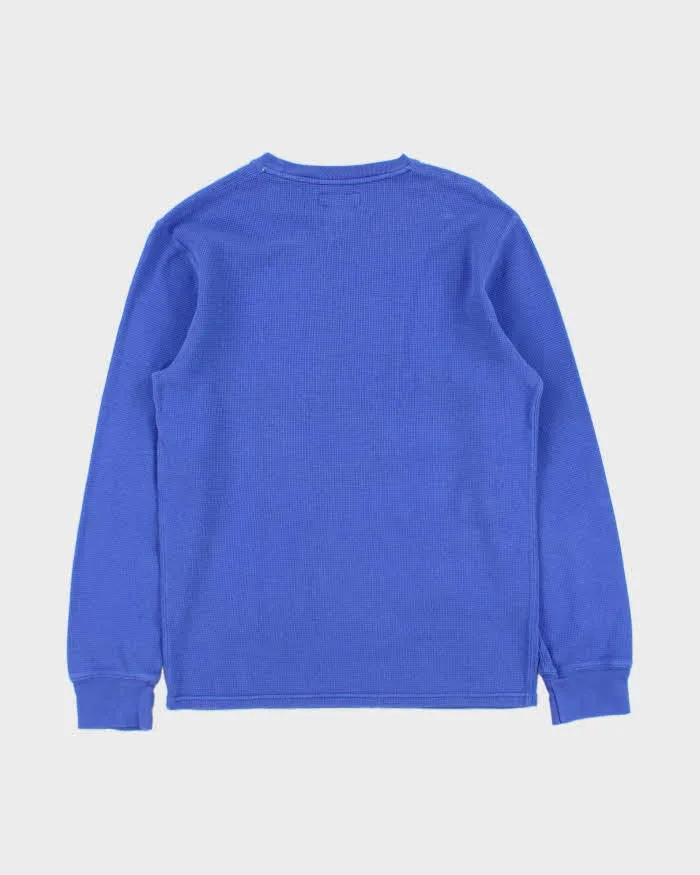 Vintage Polo Ralph Lauren Long Sleeve Crewneck Waffle T-Shirt - S sold by Rokit product image thumbnail 2
